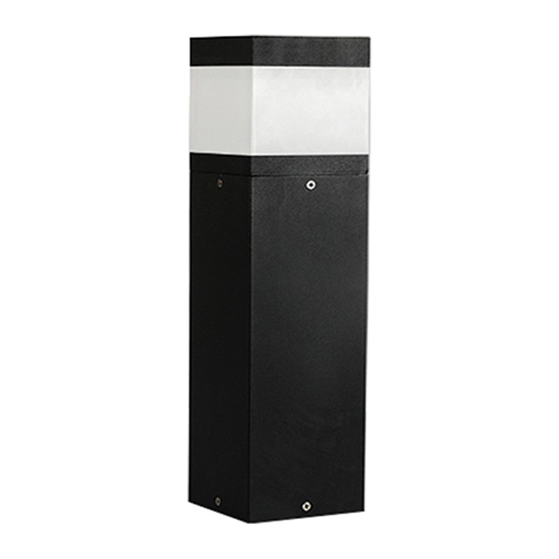 Outdoor Waterproof Aluminium Garden Lighting E27 LED Lawn Bollard Lights Pillar Lamp Decorative Illumination