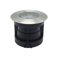 Stainless Steel Underground Lights Outdoor Waterproof LED Buried Lights Path Lawn Recessed Deck Lights