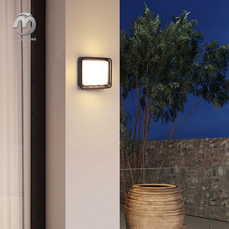 Waterproof Wall Mount Light 15w Outdoor LED Wall Lights Villa Garden Sconce Lighting