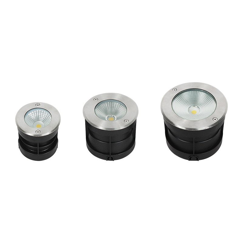 Stainless Steel Outdoor Led Uplight Waterproof Garden Underground Lights Yard Path Floor Buried Lights