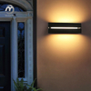 Modern LED Wall Light Aluminum Garden Lamp Corridor Balcony Waterproof Outdoor Wall Mounted Lamps
