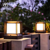 Waterproof LED Column Light Modern Pillar Lamp Outdoor Square Garden Lights