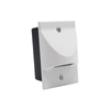 Modern Outdoor Square Recessed Foot Lamp Led Deck Stair Wall Light Aluminium Step Lights