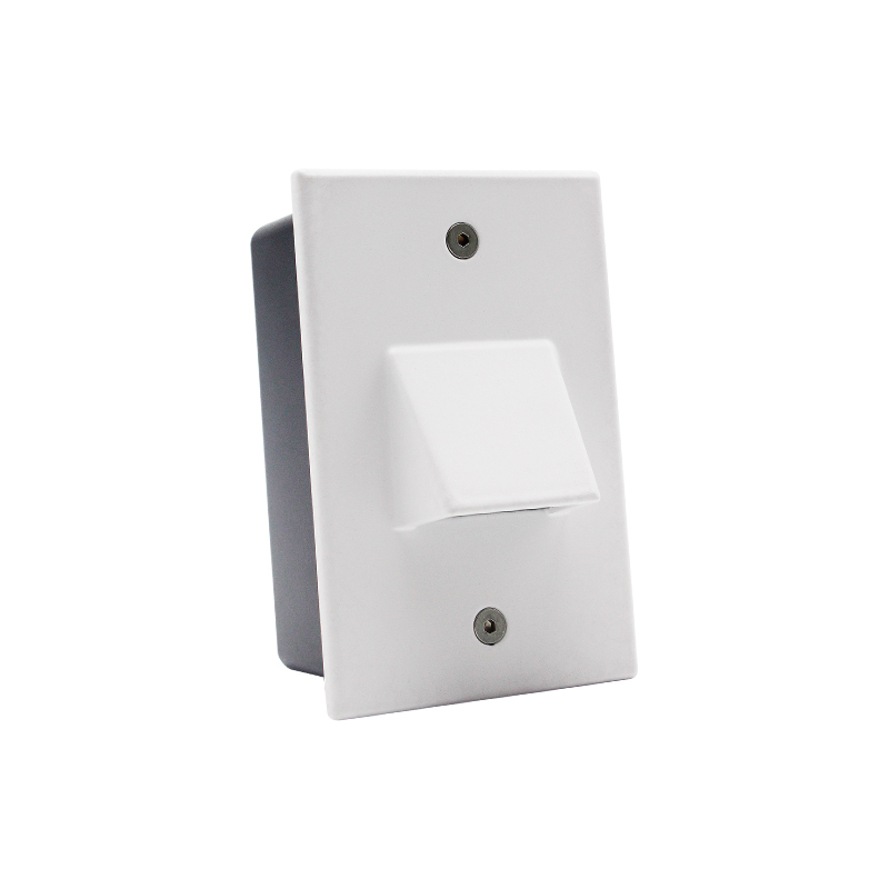 Outdoor Led Step Lights Recessed Footlight Corridor Staircase Wall Lamp 3w Square Stair Light