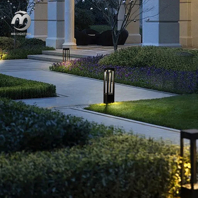 Led Outdoor Garden Lamp Waterproof Lawn Light 10W Modern Landscape Bollard Lighting