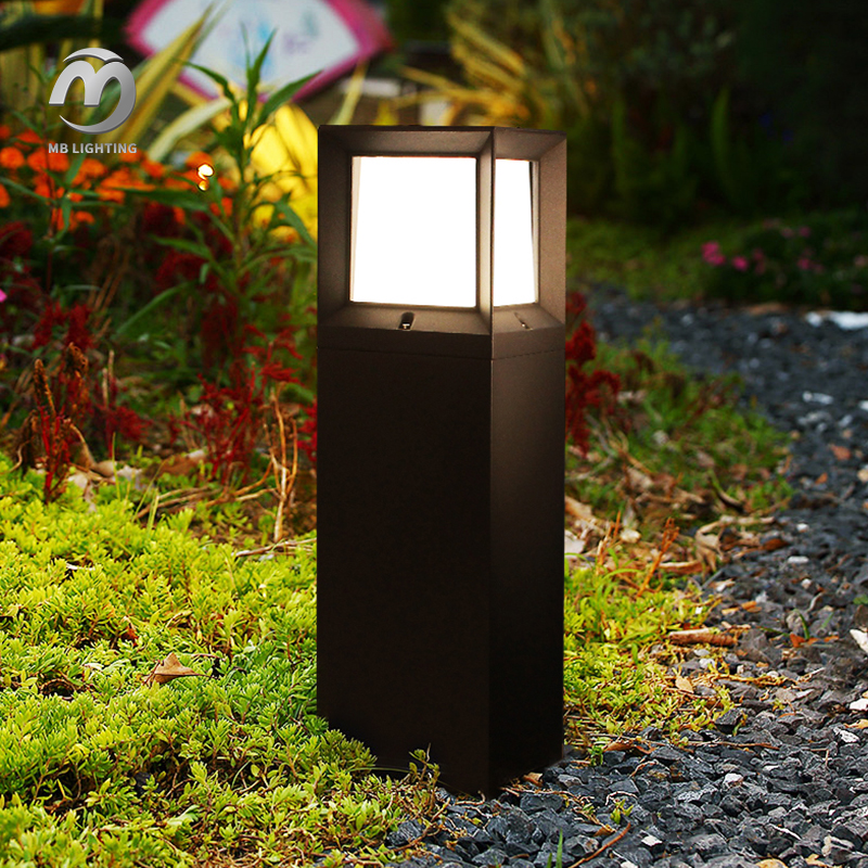 Outdoor Hotel Garden Lights Waterproof Lawn Lamp 12W Led Landscape Bollard Light