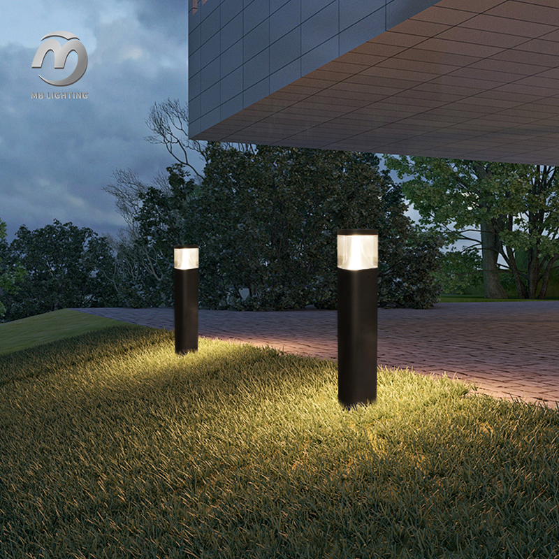 Exterior Landscape Bollard Light Waterproof Lawn Lamp Outdoor 10W LED Garden Light