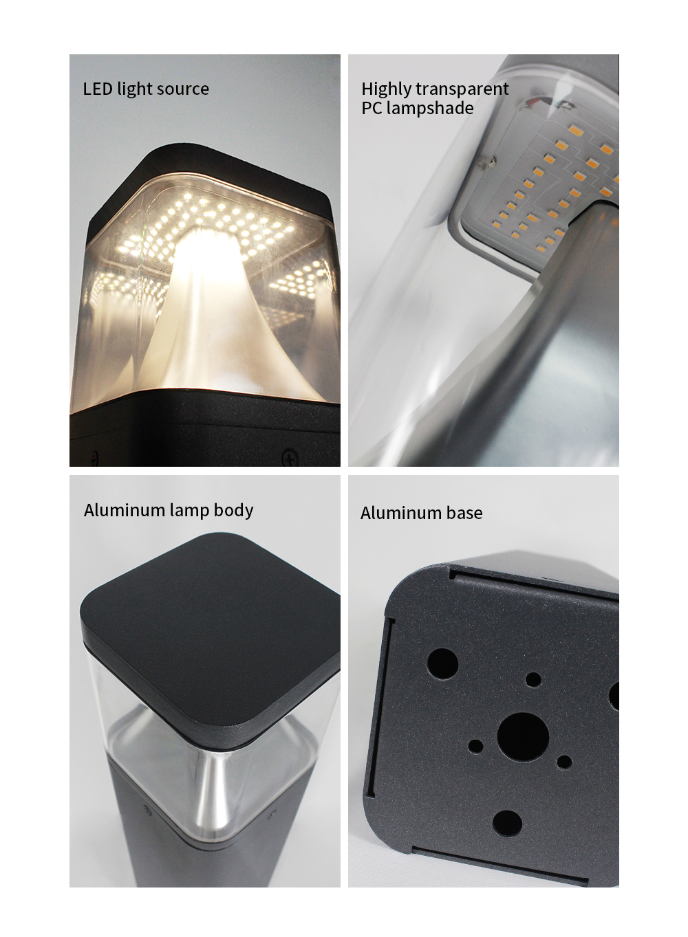 Lawn bollard Lamp