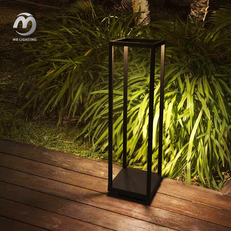 8W Waterproof Outdoor LED Garden Light Decorative Lawn Bollard Lights Landscape Post Light