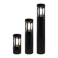 Waterproof 15W Bollard Light Garden Landscape Lights Outdoor Aluminum Led Lawn Light