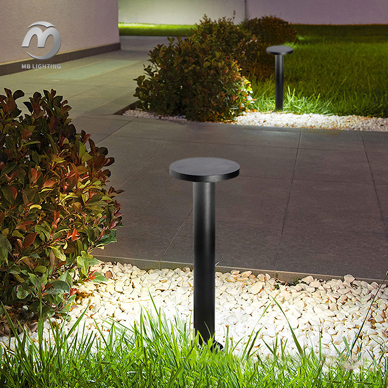 Modern Garden Lighting Outdoor Landscape Bollard Lights Waterproof LED Lawn Lamps