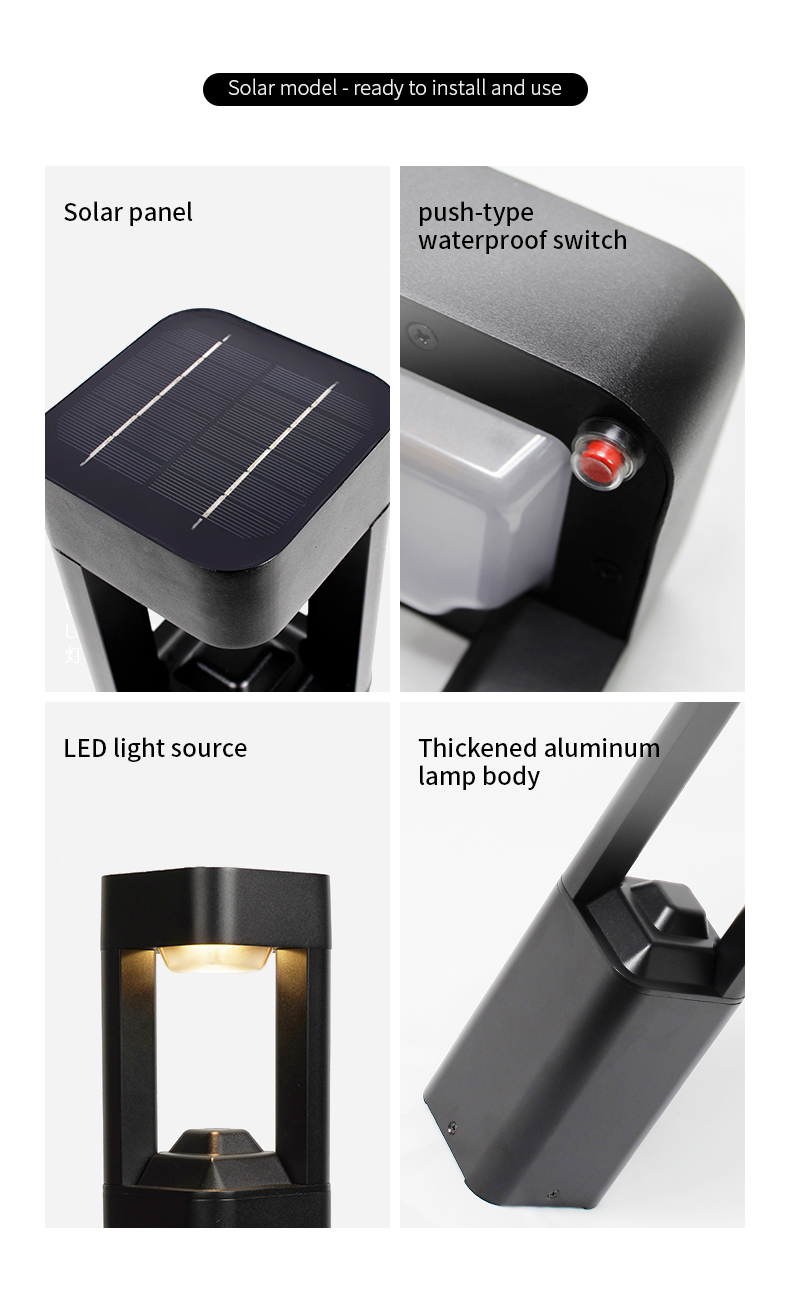 LED Bollard Post Light