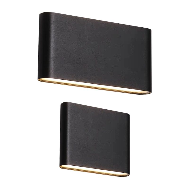 Waterproof Corridor Porch LED Wall Lamp Aluminum Sconce Lamps Outdoor Up And Down Lighting