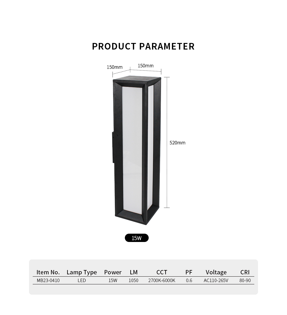 Wall Mounted Light