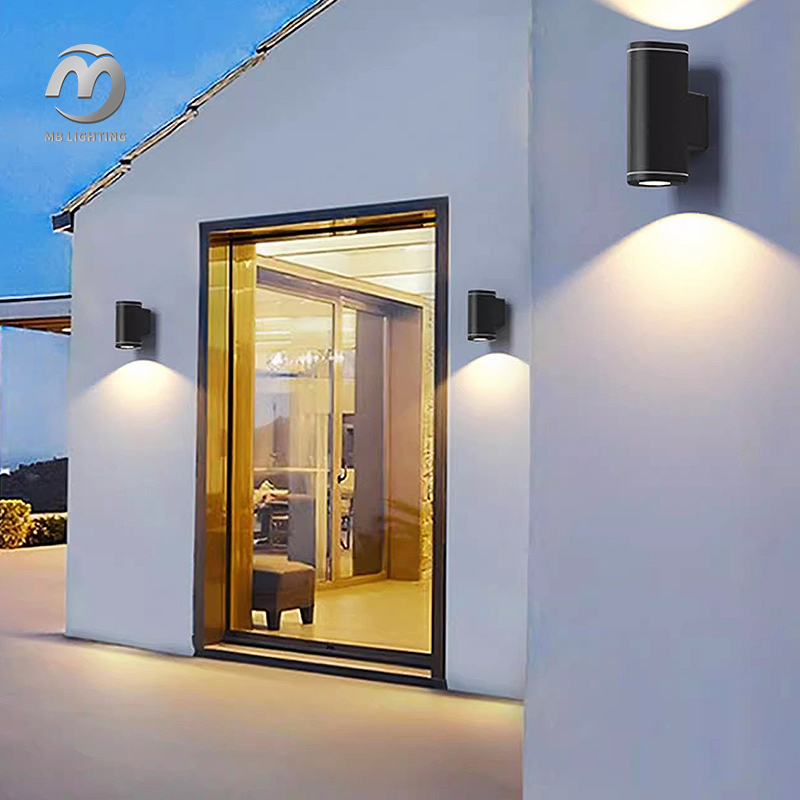 Modern Hotel Corridor Wall Sconce Lighting Waterproof Aluminum LED Wall Lamp Garden Bracket Lights