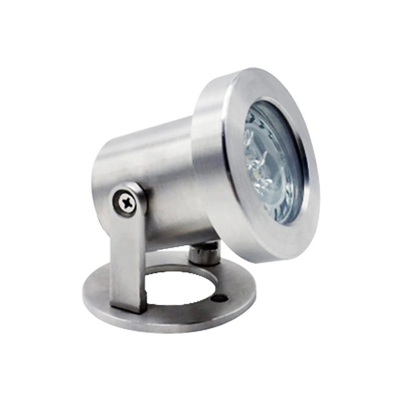 Stainless Steel Outdoor LED Fountain Light Underwater Deck Waterfall Lighting Swimming Pool Pond Lamp