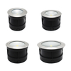 Stainless Steel Waterproof Underground Light Outdoor LED Buried Uplighter Path Lawn Recessed Ground Lamps