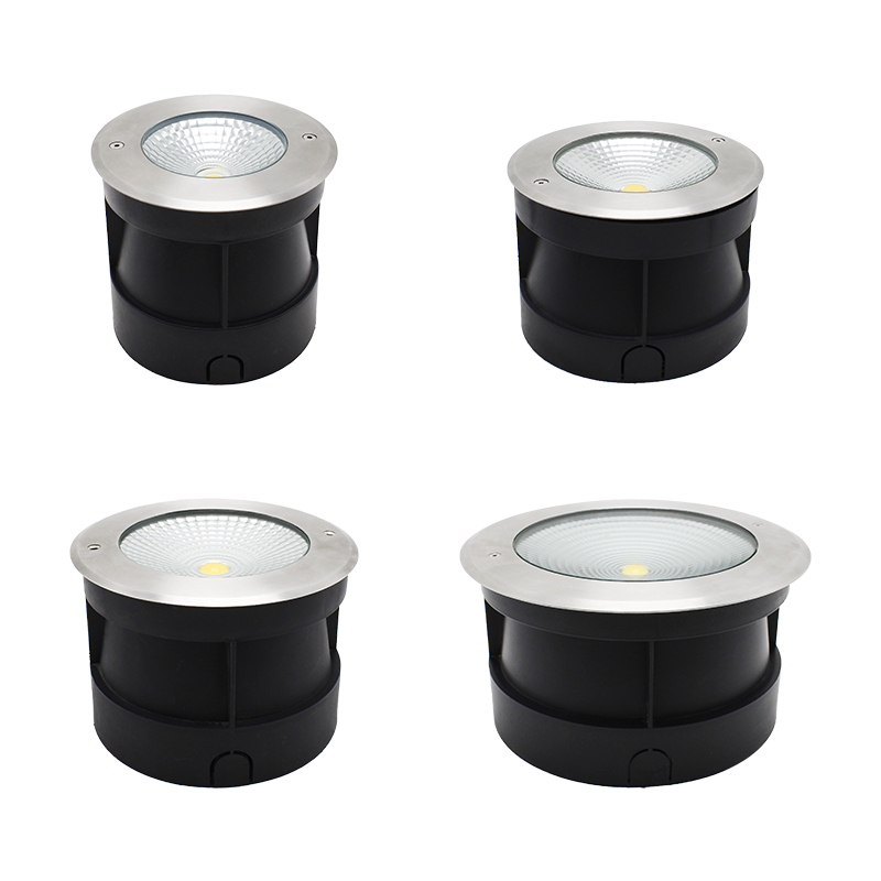 Stainless Steel Waterproof Underground Light Outdoor LED Buried Uplighter Path Lawn Recessed Ground Lamps
