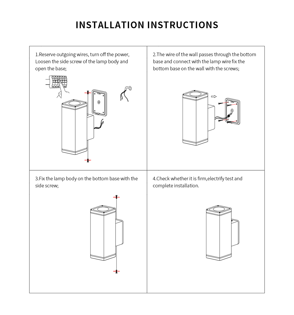 Garden Bracket Light