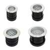 Outdoor LED Underground Light Waterproof IP67 Adjustable Inground Light Garden Stair Deck Lighting