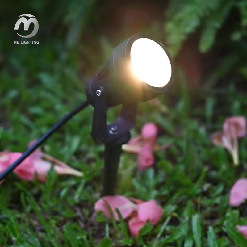 Waterproof Garden Yard Pathway Spike Lights Landscape Tree Light Outdoor LED Spot Light