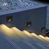 Indoor Outdoor Corridor Recessed Wall Lamps 3W Led Stair Light Aluminum Square Step Lamp