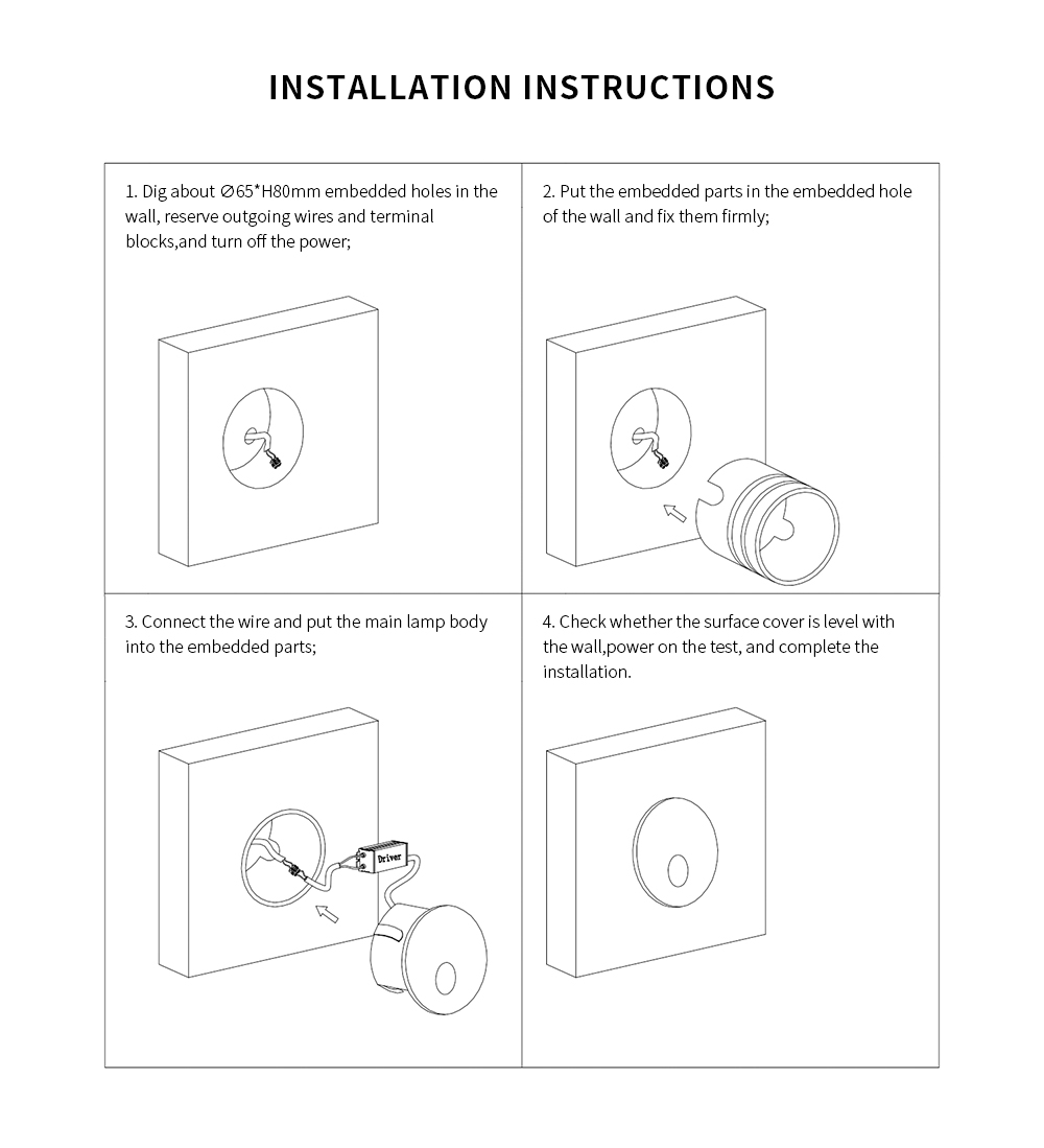 LED Recessed Step Light