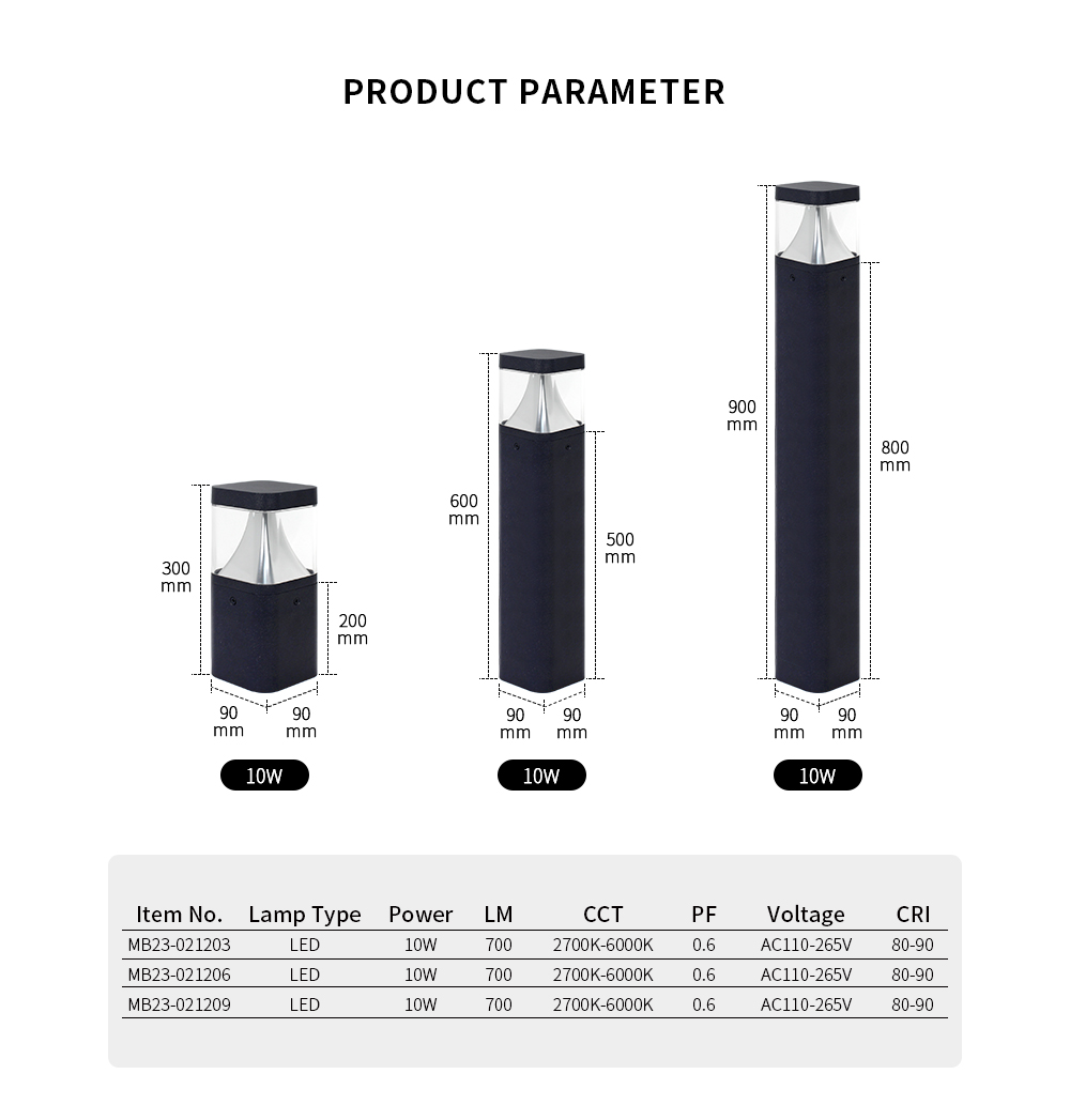 LED bollard light