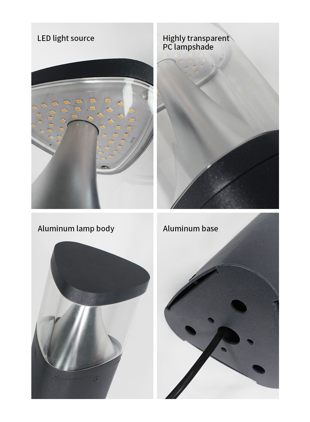Led Garden Bollard Light