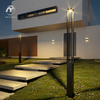 Landscape Outdoor Lawn Lamp Waterproof Park Yard Lighting 20W Aluminium LED Garden Pole Lamp