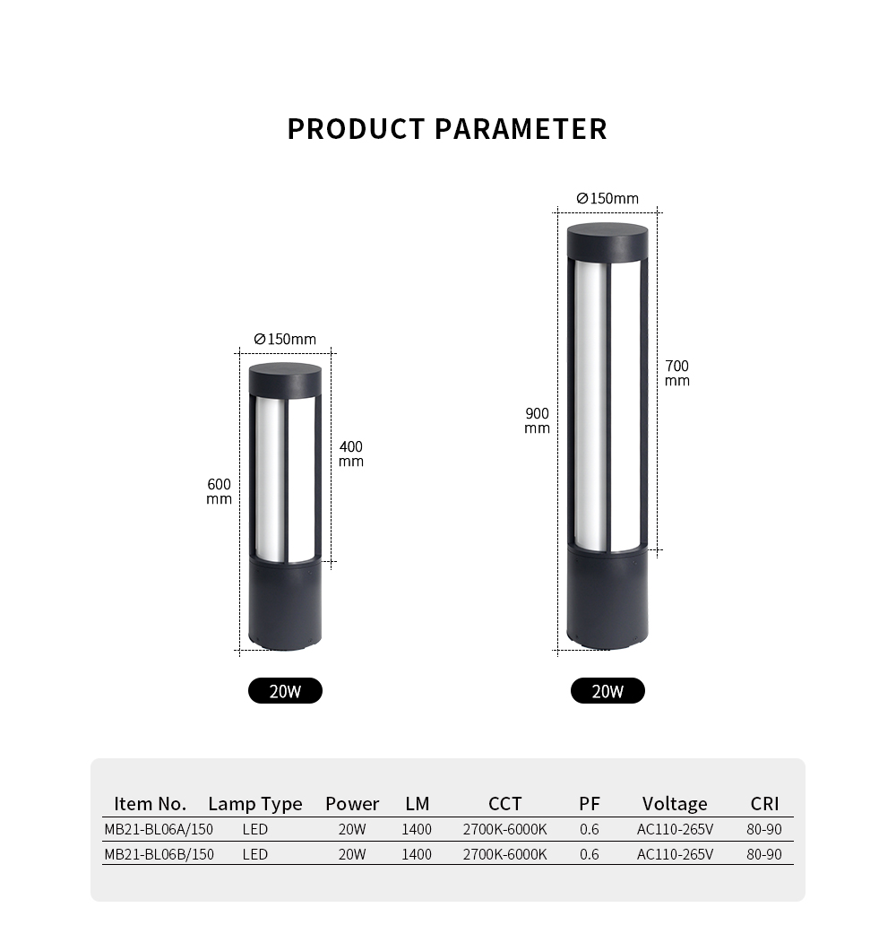 led bollard light