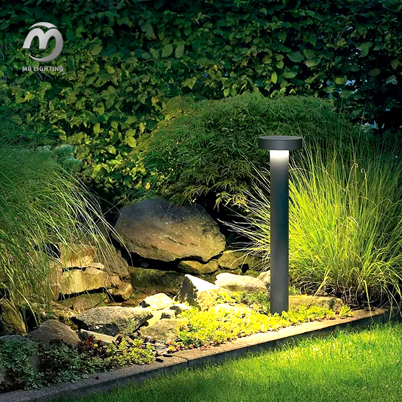 Ip65 Waterproof Lawn Lamps Outdoor Led Landscape Lighting Pathway Light Bollard Garden Light