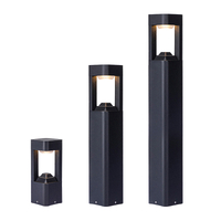 Modern Landscape Garden Solar LED Lawn Light Wholesale Suppliers Outdoor Waterproof Bollard Lights