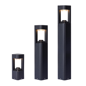 Modern Landscape Garden Solar LED Lawn Light Wholesale Suppliers Outdoor Waterproof Bollard Lights