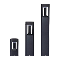 Modern Design Landscape Bollard Lights Outdoor Waterproof Led Pole Light for Lawn Garden Lighting