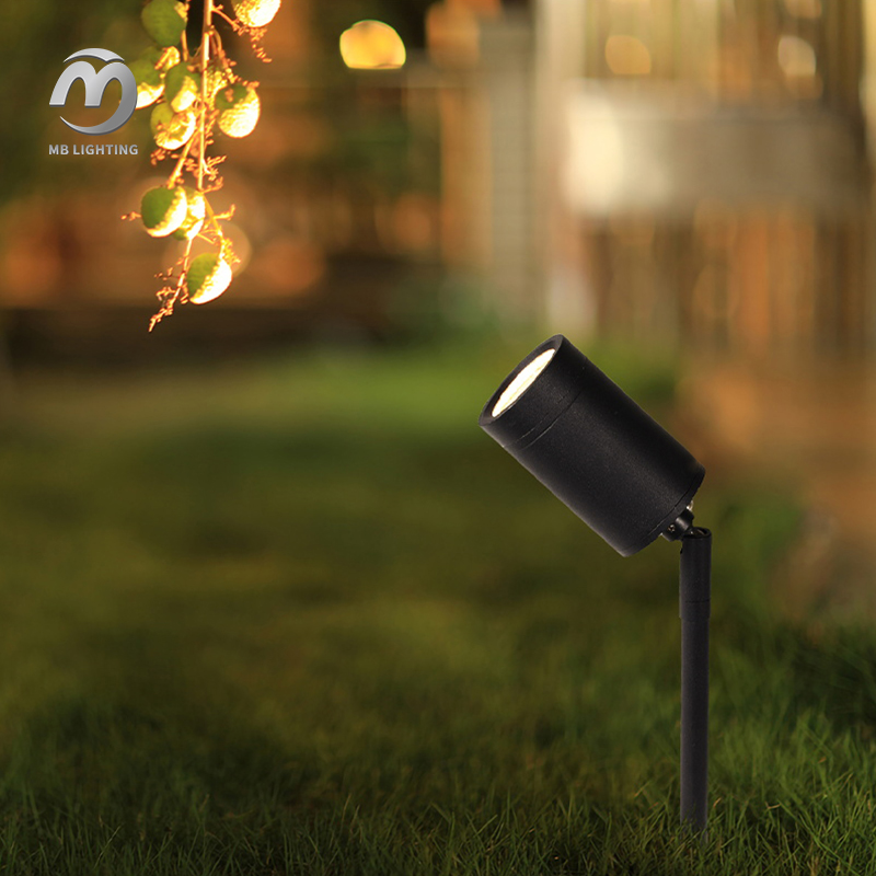 Outdoor Waterproof IP65 Garden Spotlight Lawn Lamp Aluminum Spot Spike Lights LED Landscape Lighting