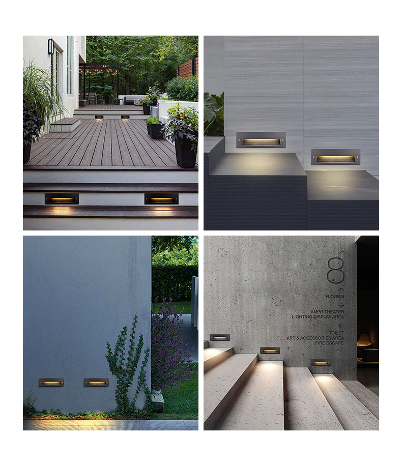 deck stair lighting
