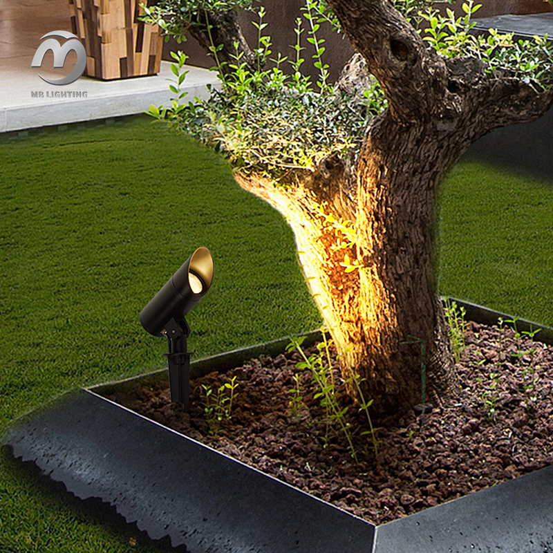 Landscape Tree Light Led Spot Light Outdoor Waterproof Aluminum Garden Spike Lights