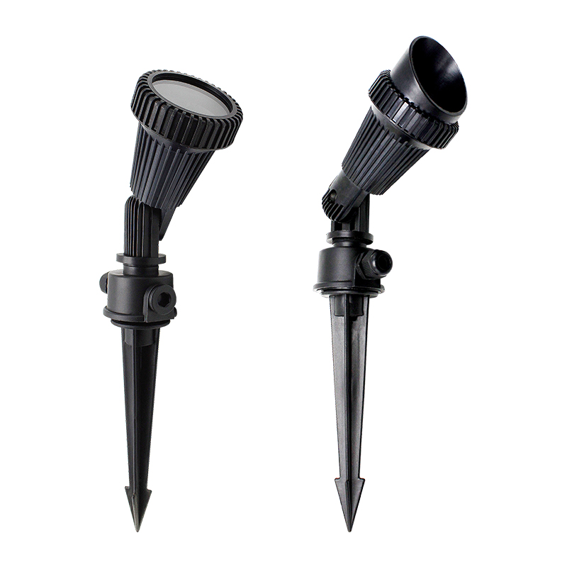 Plastic GU10 Spike Light Outdoor Waterproof Spot Lights Garden Villa Landscape Flood Lights