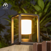 Outdoor Landscape LED Column Lighting Door Courtyard Solar Pillar Light Waterproof Solar Garden Lights