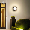 Indoor Outdoor Wall Mount Lamps Garden Terrace Corridor Lighting Round Outside LED Wall Light