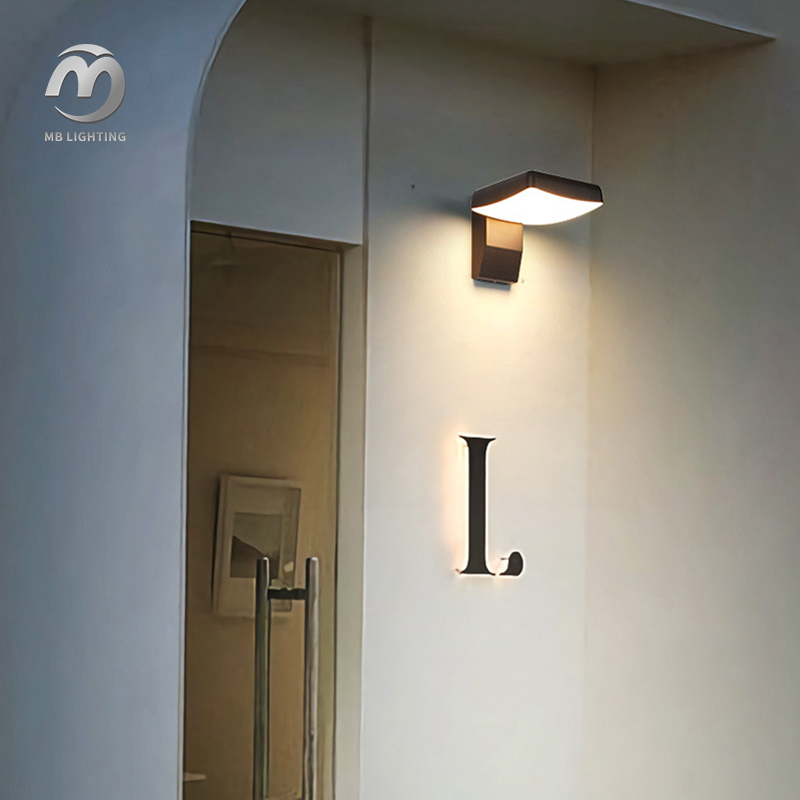 Outdoor Waterproof 12W LED Wall Lights Aluminum Balcony Lighting Garden Corridor Light