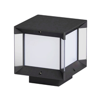 Modern Fence Deck Column Lamps Front Door Pillar Lamps Waterproof Landscape Outdoor Post Lights