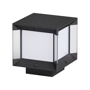 Modern Fence Deck Column Lamps Front Door Pillar Lamps Waterproof Landscape Outdoor Post Lights