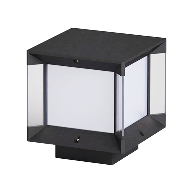 Modern Fence Deck Column Lamps Front Door Pillar Lamps Waterproof Landscape Outdoor Post Lights