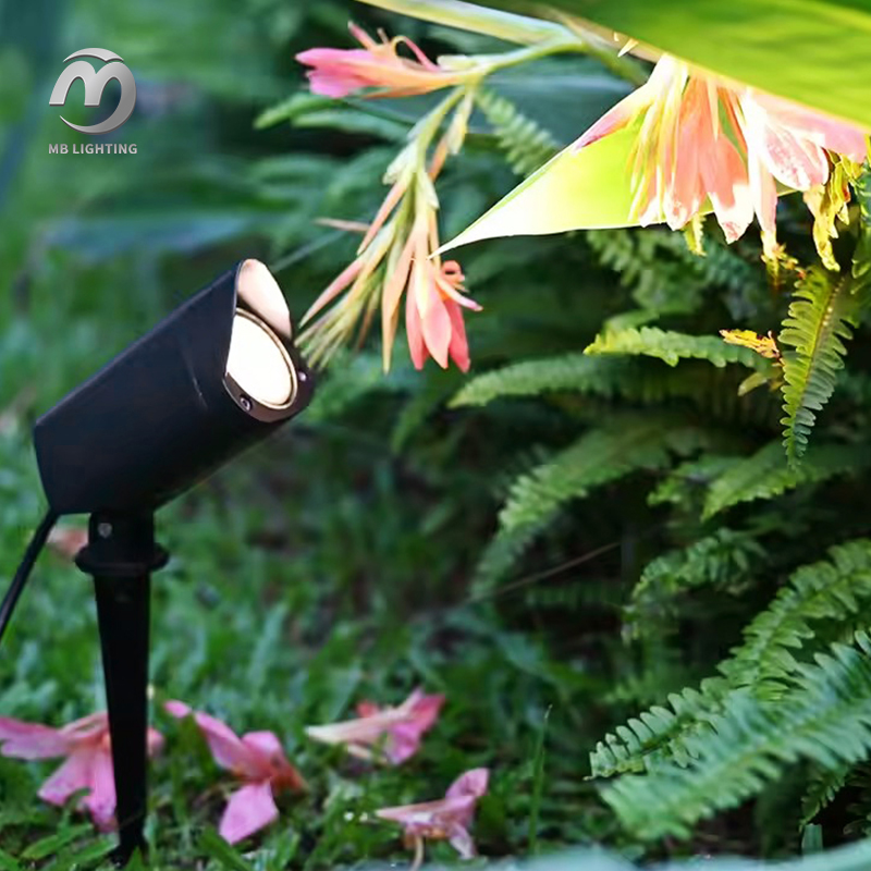 Landscape Courtyard Spike Spot Lights IP65 Garden Pathway Light Waterproof Led Lawn Lamp