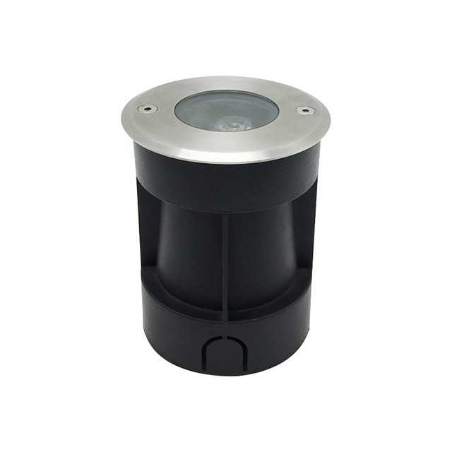Outdoor LED Floor Light Waterproof Stainless Steel Inground Step Light Recessed Landscape Underground Lights