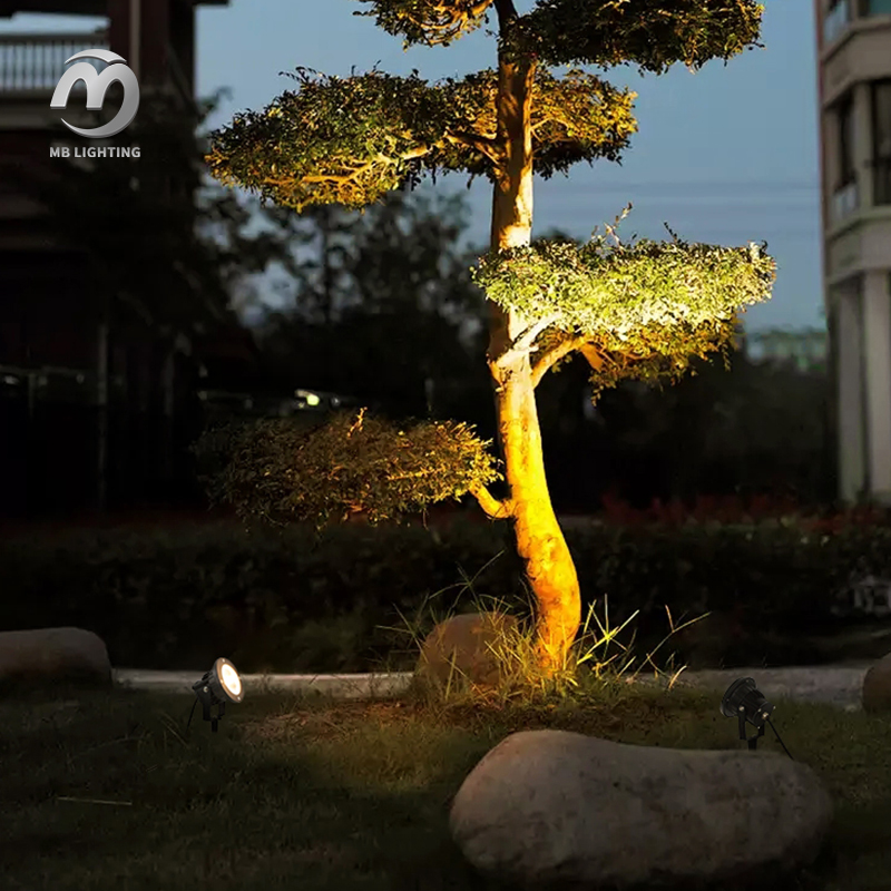 Pathway Garden Led Spot Light Decorative Landscape Lamp Outdoor Waterproof Spike Lights