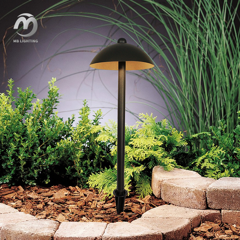 Waterproof Garden Mushroom Bollard Lamp Landscape Pathway Light Outdoor LED Lawn Lights
