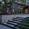 LED Stair Step Light Outdoor Waterproof Aluminum Floor Lamp Modern Embedded Corner Lamps